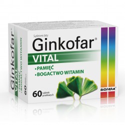 Ginkofar Vital, 60 tabletek