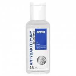 Antybakteryjny żel do rąk APTEO 58 ml