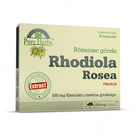 Olimp Rhodiola Rosea Premium, 30 kapsułek