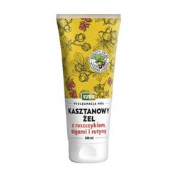 VIRDE Kasztanowy Żel z ruszczykiem, algami