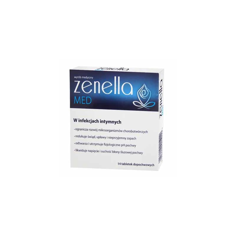 Zenella Med, 14 tabletek dopochwowych 