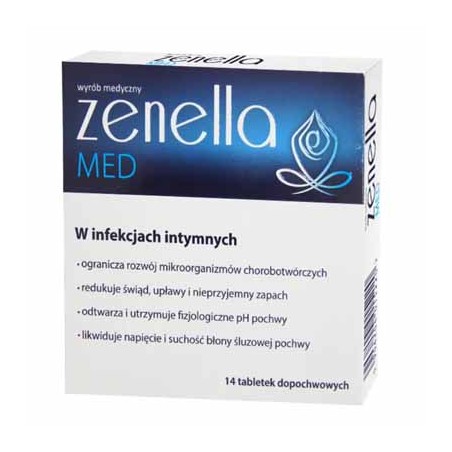  Zenella Med, 14 tabletek dopochwowych 