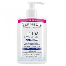 Dermedic Emolient Linum mydło w płynie do rąk, 300 ml