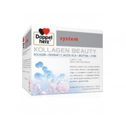 Doppelherz system Kollagen beauty płyn, 30 ampułek