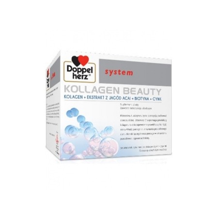  Doppelherz system Kollagen beauty płyn, 30 ampułek 