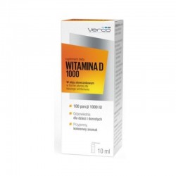 Witamina D 1000 Verco, krople, 10 ml
