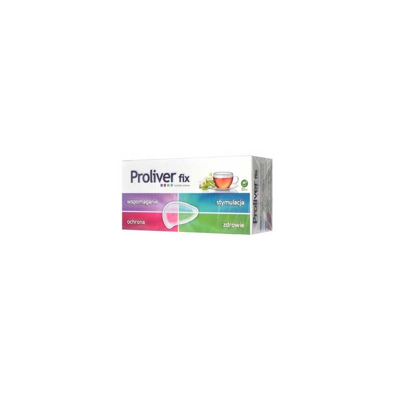 PROLIVER FIX, herbatka ziołowa, 30g (20torebek po 1,5g) 