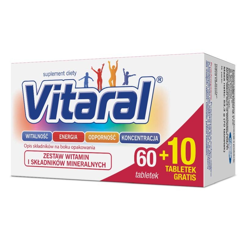 Vitaral, 70 tabletek 