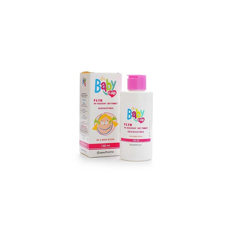 Babycap Płyn do higieny intymnej dla dziewczynek, 150 ml 