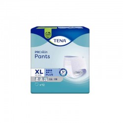 Tena Pants Proskin Plus XL Majtki Chłonne, 12 sztuk