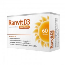 Ranvit D3 tabletki, 60 tabletek