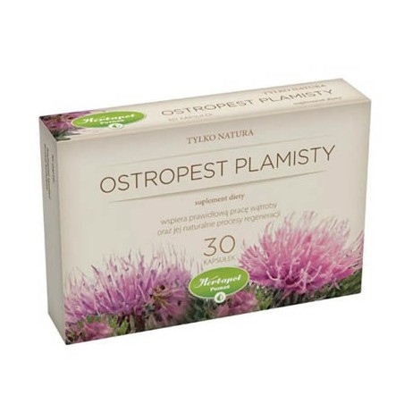 Ostropest plamisty Tylko natura, 30 kapsułek 