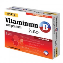 Vitaminum B compositum Forte Hec, 60 tabletek