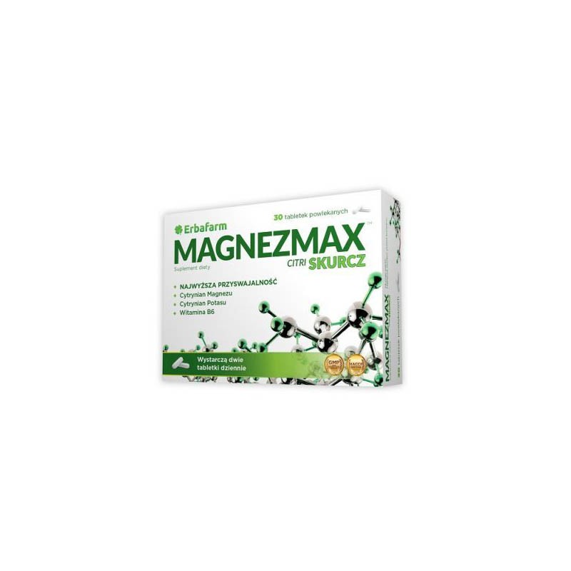 Magnemax Citri skurcz 30 tabletek 