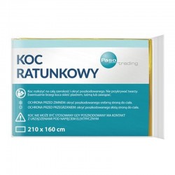 Koc ratunkowy 210 cm x 160 cm 1 sztuka