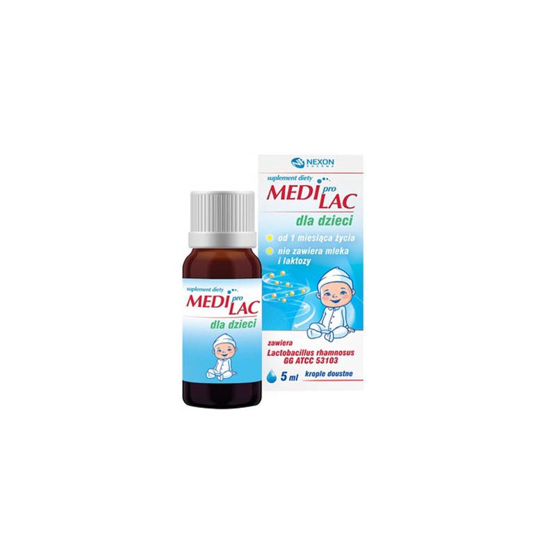 Mediprolac dla dzieci Nexon, krople doustne 5 ml 