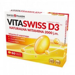 Vitaswiss D3 2000 j.m. 60 kapsułek