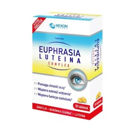  Euphrasia Luteina Complex, 30 tabletek 