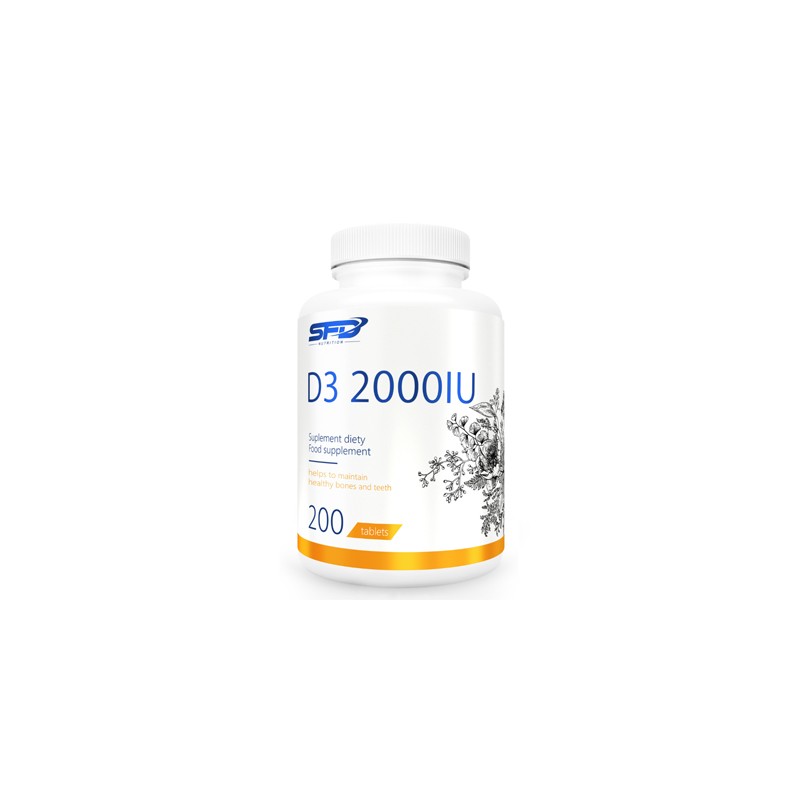 SFD D3 2000, 90 tabletek 