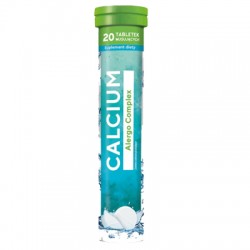CALCIUM ALERGO COMPLEX bezsmakowy x 20 tabl. mus.