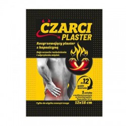 Czarci pazur Rozgrzewający plaster z kapsaicyną, 1 sztuka