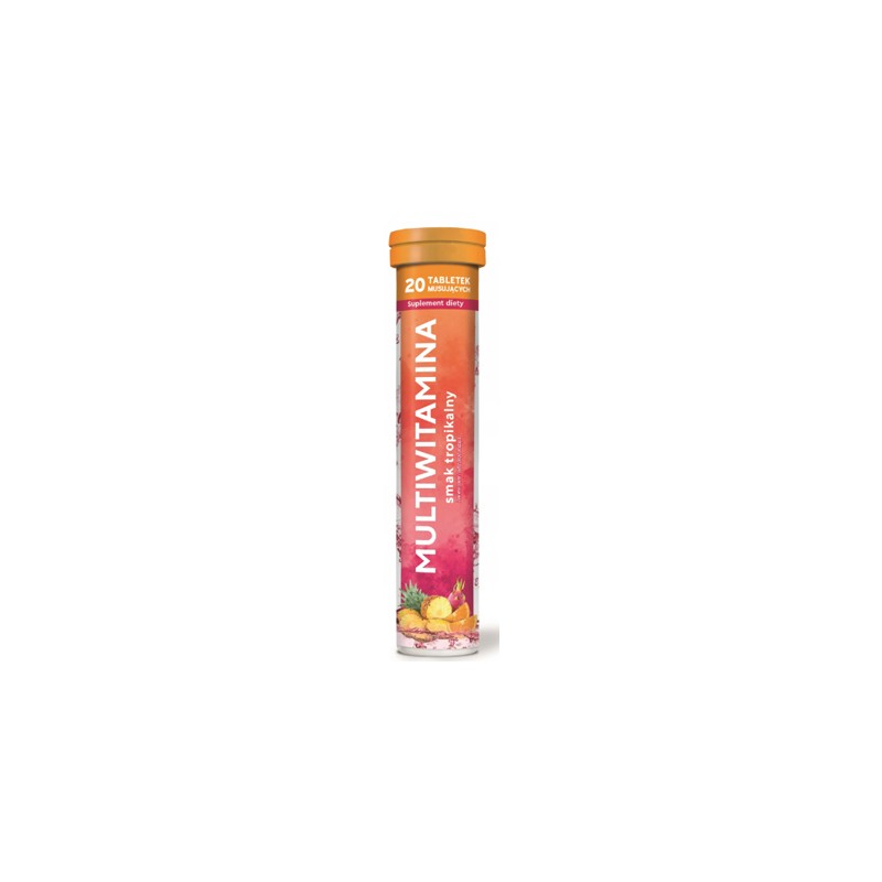 MULTIWITAMINA smak tropikalny x 20 kaps. 