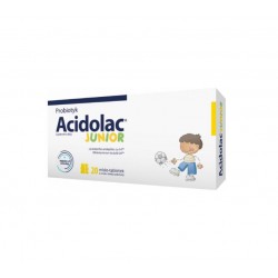 Acidolac Junior o smaku białej czekolady, 20 misiotabletek