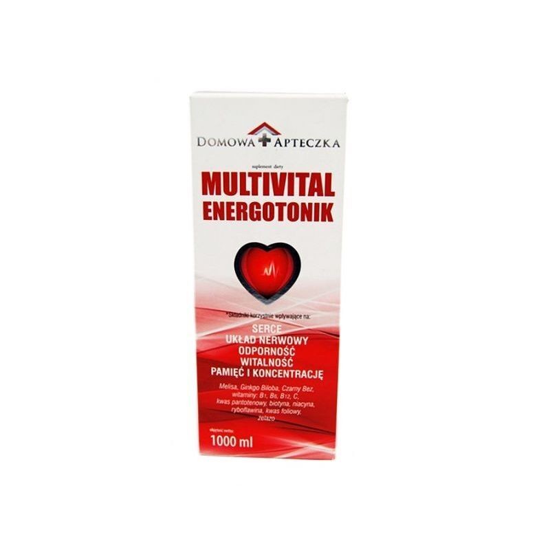 Multivital Energotonik płyn 1 litr 