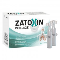 Zatoxin Inhalacje, roztwór do inhalacji, 10 ampułek po 3 ml