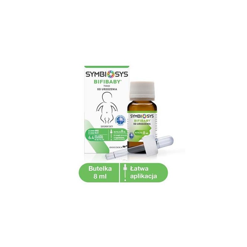 Symbiosys Bifibaby krople 8 ml 