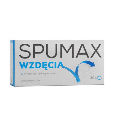  Spumax wzdęcia, 30 kapsułek 