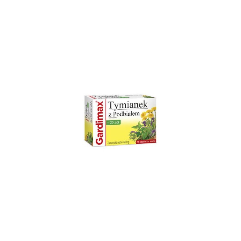 Gardimax Tymianek z Podbiałem 24 sztuki 