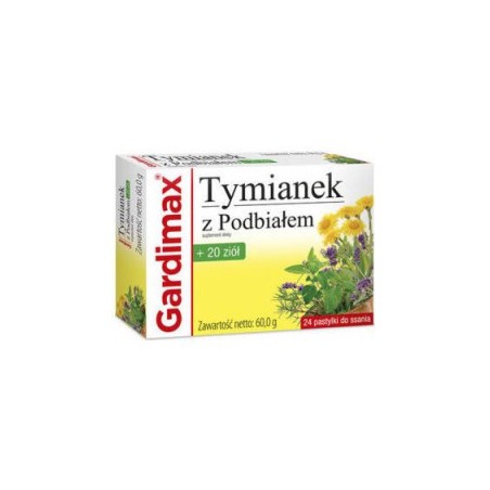 Gardimax Tymianek z Podbiałem 24 sztuki