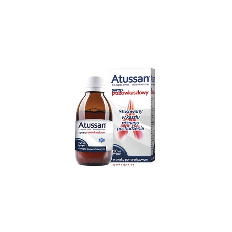 Atussan syrop 1,5 mg/ml, 150 ml 