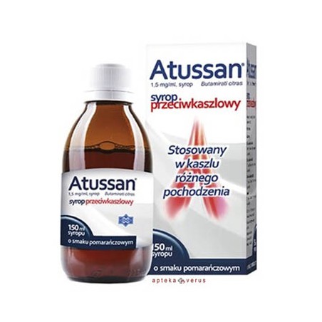  Atussan syrop 1,5 mg/ml, 150 ml 