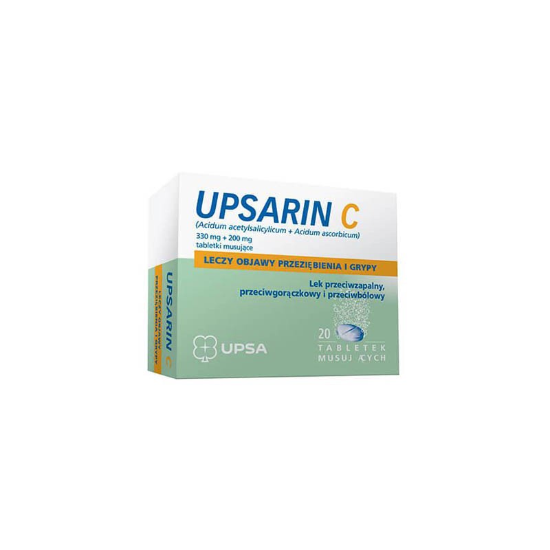 Upsarin C, 20 tabletek musujących 