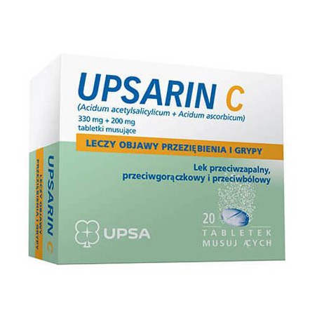 Upsarin C, 20 tabletek musujących