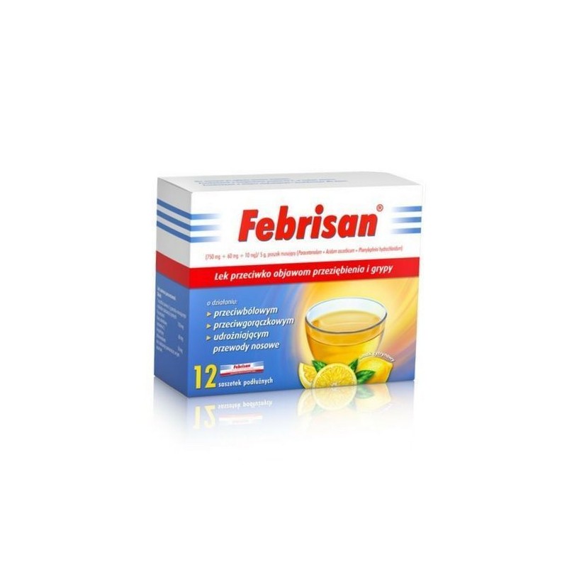 Febrisan, 12 saszetek 