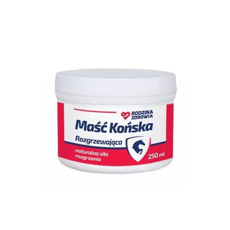 Rodzina Zdrowia maść końska rozgrzewająca, 250 ml 