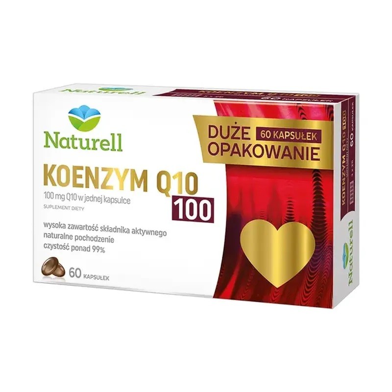Naturell Koenzym Q10 100, 60 kapsułek 
