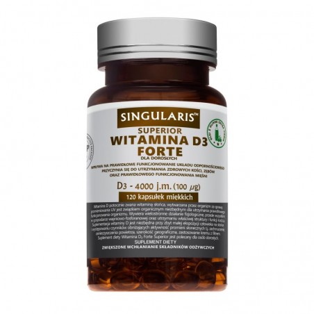  Singularis Witamina D3 Forte 120 kapsułek 