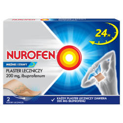 Nurofen Mięśnie i Stawy, 200 mg, plastry lecznicze, 2 sztuki