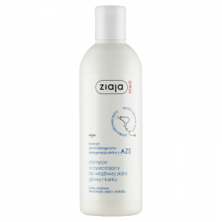 Ziaja Med Atopowe zapalenie skóry Szampon oczyszczający do wrażliwej skóry głowy, 300 ml