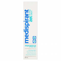 MEDISPIRANT żel do stop i dłoni, 50ml (tuba+kartonik)