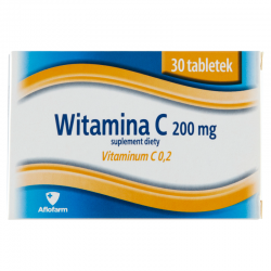 WITAMINA C, drażetki, 200mg