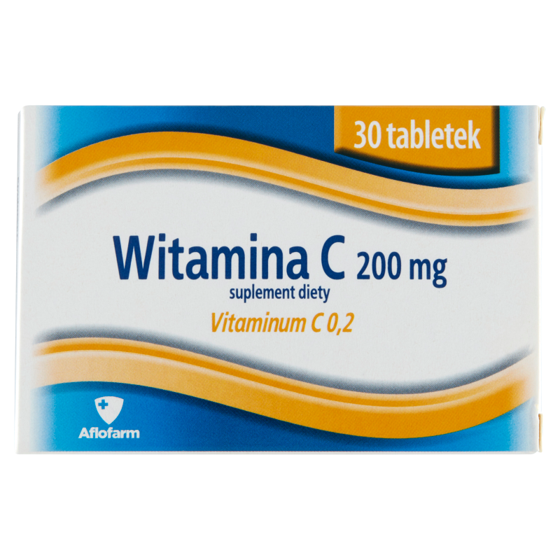 WITAMINA C, drażetki, 200mg 