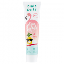 Biała Perła, wybielająca pasta do zębów, o smaku pinacolady, 100 ml