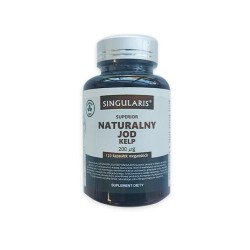 Singularis Naturalny Jod Kelp 200 mcg, 120 kapsułek