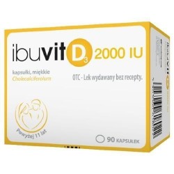 Ibuvit D3 2000 90 kapsułek