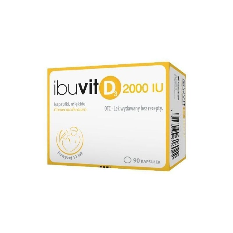 Ibuvit D3 2000 90 kapsułek 